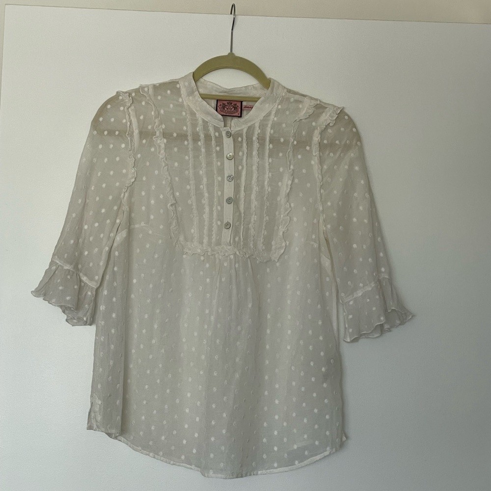 Juicy Couture Size 6 White